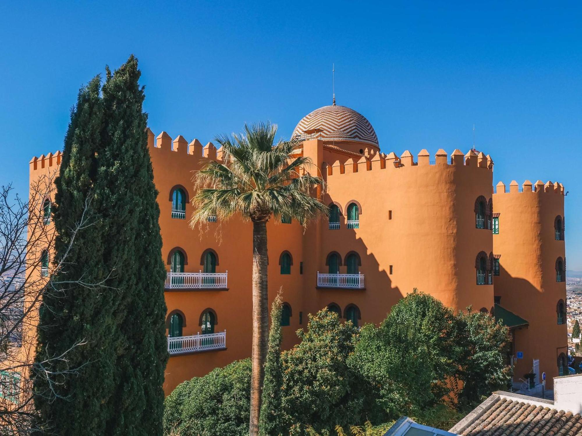 Alhambra Palace Hotel Granada Exterior foto